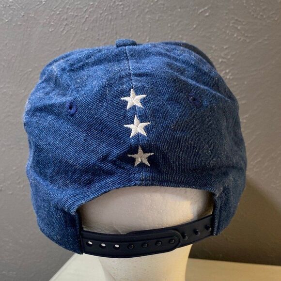New Era Philadelphia Phillies USA American Flag Men's 9Fifty Denim Snapback Hat - Picture 3 of 4